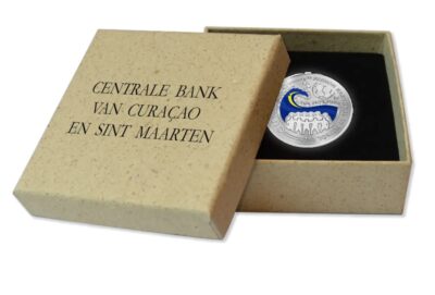 Worldcoins / Curacao En Sint Maarten / 2026 / 5 Gulden / The Blue Wave / Zilver 0.925