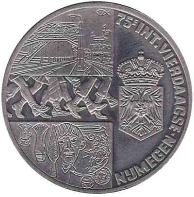 Penningen / Ecu Euro / Nederland / 1991 / 2½ Ecu / Unc / Vierdaagse