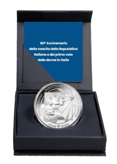 Euromunten / Italie / 2026 / 6 Euro / Fdc / Vrouwenstemrecht