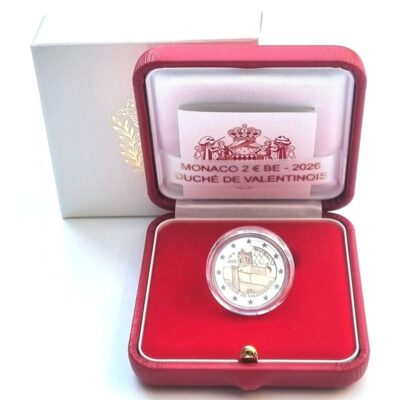 Euromunten / Monaco / 2026 / 2 Euro / Proof / Hertogdom Valentinois
