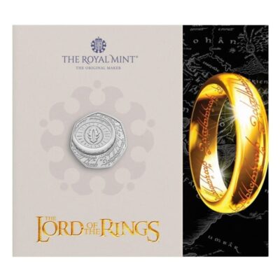 Worldcoins / Km New / Great Britain / Groot-Brittannie / 50 Pence / 2026 / Bu / The Lord Of The Rings - The One Ring