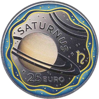 Euromunten / Luxemburg / 2026 / 25 Euro / Proof / Zonnestelsel - Saturnus