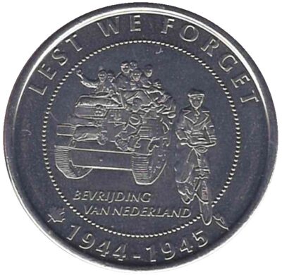 Penningen / 2020 / 75 Jaar Bevrijding / Lest We Forget