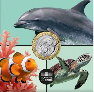 Euromunten / Frankrijk / 2026 / 5 Euro / Unc / Waterdieren