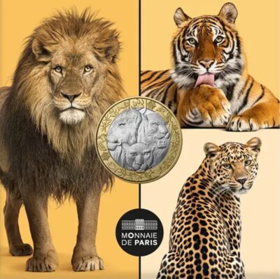Euromunten / Frankrijk / 2026 / 5 Euro / Unc / De Grote Katten