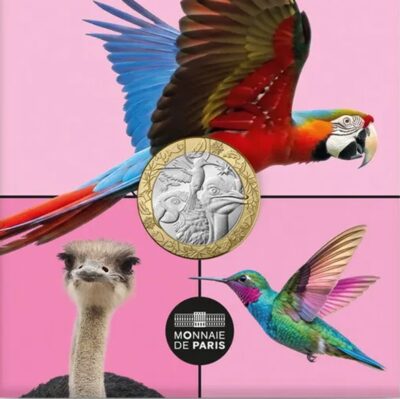 Euromunten / Frankrijk / 2026 / 5 Euro / Unc / Exotische Vogels