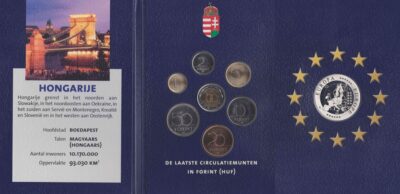 Woldcoins / Hungary / Hongarije / Unc Set  / Europa / Zilver 0.925 Penning