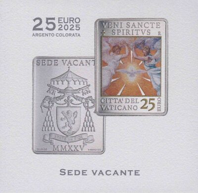 Euromunten / Vaticaan / 2025 / 25 Euro / Proof / Sede Vacante / Zilver 0.925