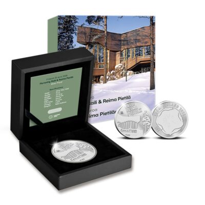 Euromunten / Finland / 2026 / 20 Euro / Proof / Raili & Reima Pietila / Zilver 0.925