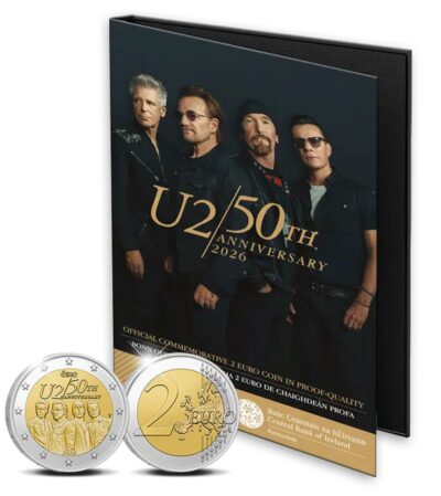 Euromunten / Ierland / 2026 / 2 Euro / Proof / 50 Jaar U2