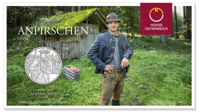 Euromunten / Oostenrijk / 2026 / 10 Euro / Blister / Zilver / Jager / Zilver 0.925