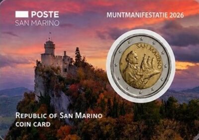 Coincards / San Marino / 2026 / 2 Euro / Muntmanifestatie 2026
