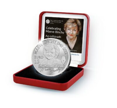 Euromunten / Ierland / 2026 / 15 Euro / Proof / In Box / Schrijfster Maeve Binchy / Zilver 0.925