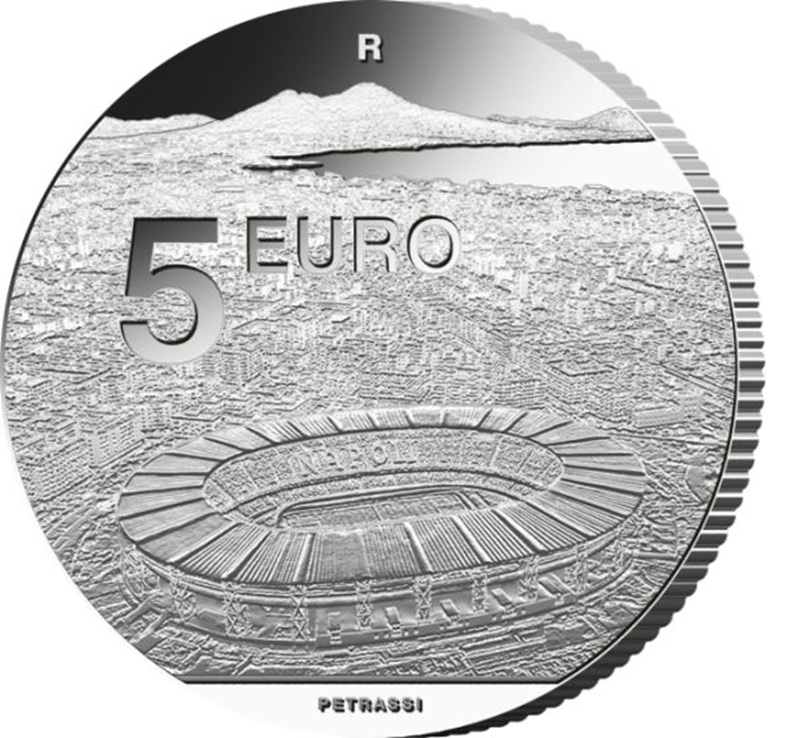 Euromunten / Italie / 2026 / 5 Euro / Proof / 100 Jaar SSC Napoli / Aankondiging